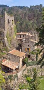 Maison de vacances Gîte le rocher du château de Retourtour 22 Voie Communale des Ruines 07270 Lamastre Rhône-Alpes