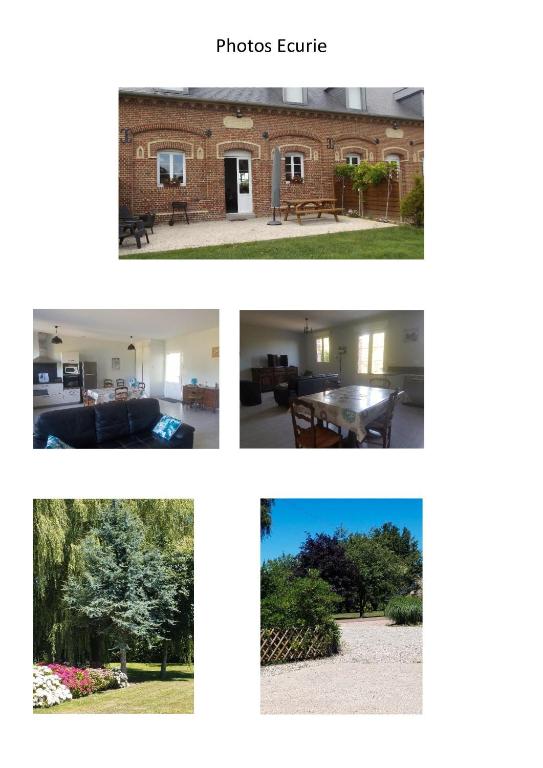 Maison de vacances Gite Manoury 3 Route de Hattenville 76540 Ypreville-Biville