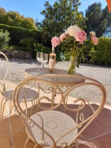 Gîte provençal indépendant avec piscine chauffée : LE SUY BIEN
