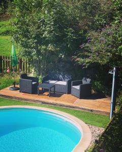 Gîte Tanagra : Maison avec piscine et vue exceptionnelle