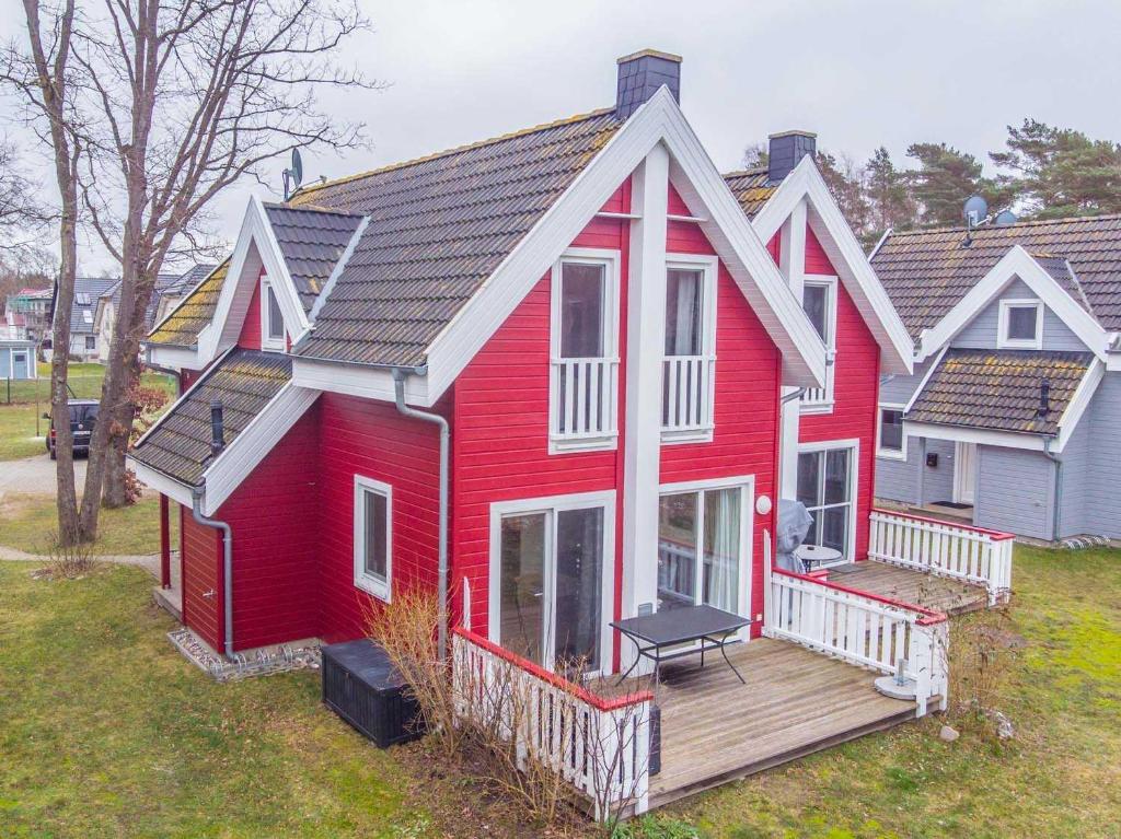 Maison de vacances Glowe Ferienhaus Malepatus RZV Ostseepark 4 18551 Klein Gelm