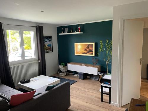 Grande maison au calme proche plage.