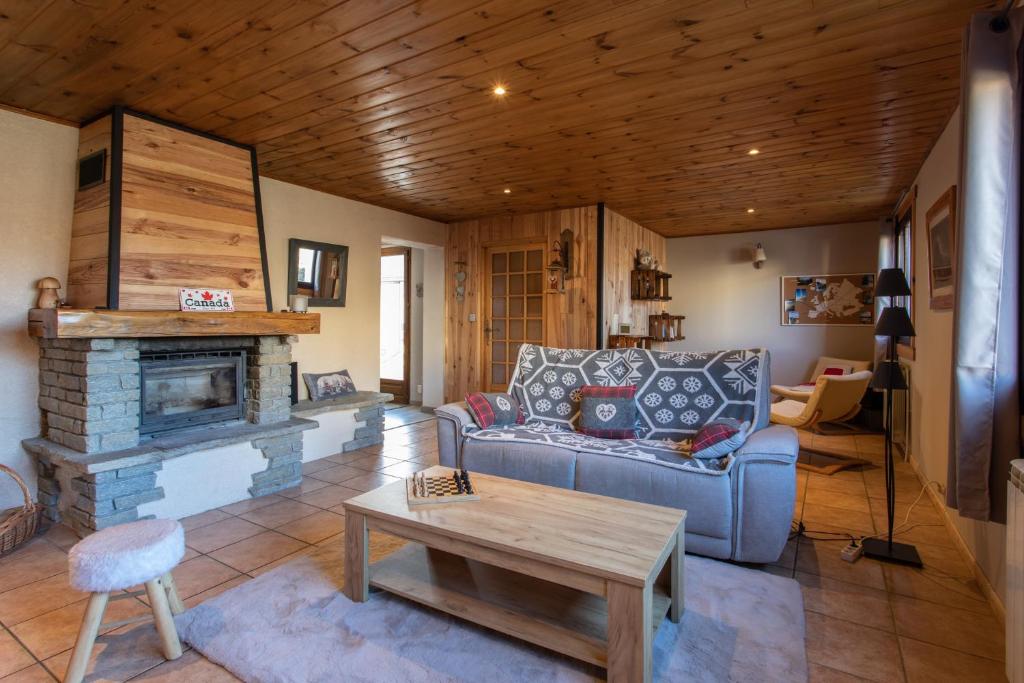 Grande maison chaleureuse avec vue mer imprenable