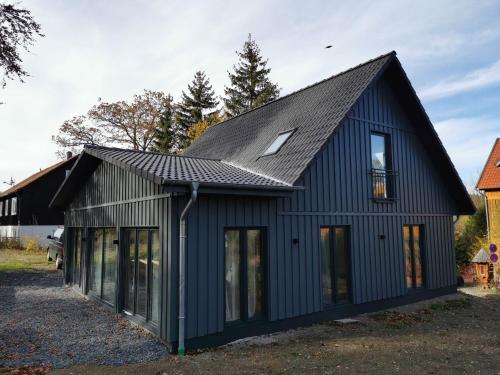 Harz Chalet Patronus - 120qm & Biosauna - neben Stabkirche