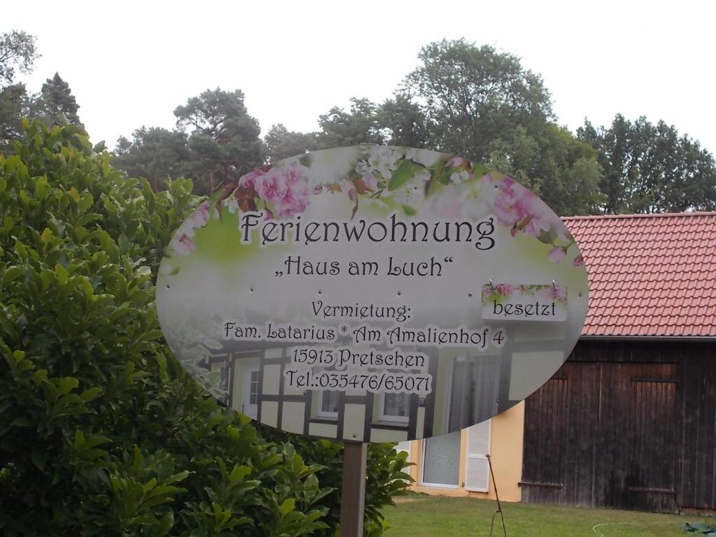 Haus am Luch Am Amalienhof 4 Pretschen, 15913 Markische Heide