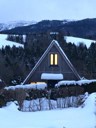 Haus mit Bergblick
