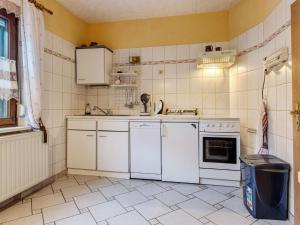 Holiday home in Thuringia with private terrace, use of a garden and pool