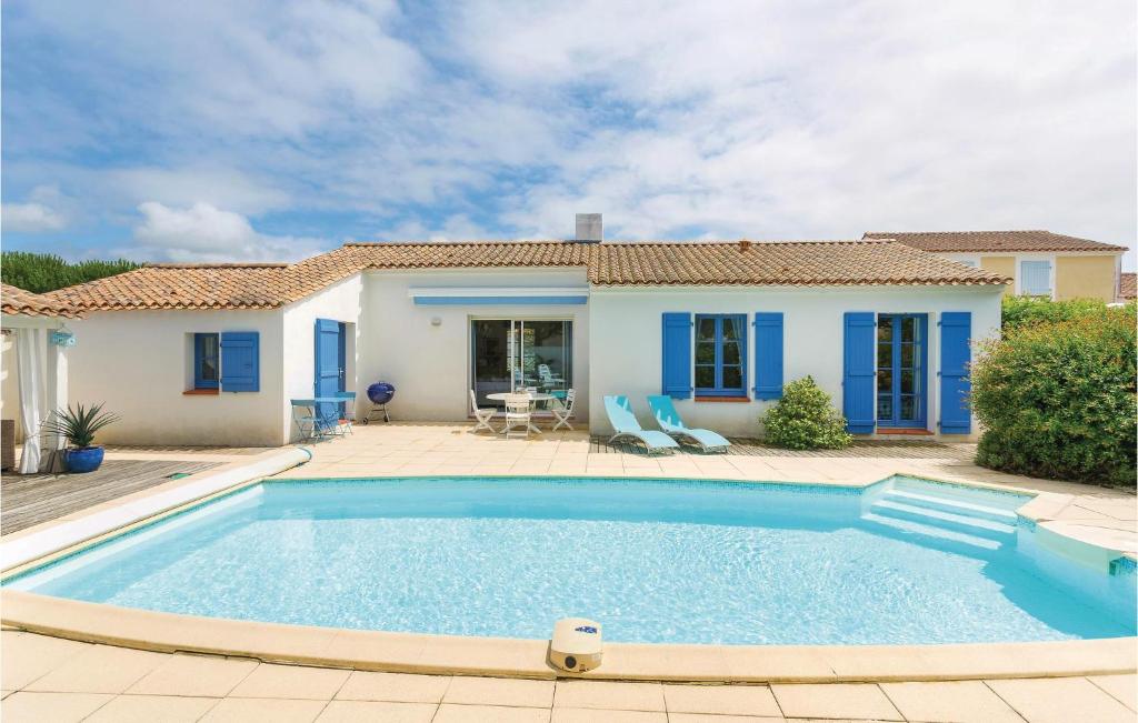 Maison de vacances Holiday home Saint Jean de Monts 45 with Outdoor Swimmingpool  85160 Saint-Jean-de-Monts