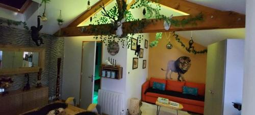 Honfleur centre ville avec garage privé accés salon massage