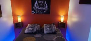 Honfleur centre ville avec garage privé accés salon massage