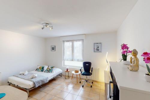 Jardins Ouvriers - Nice T1 of 26 sqm ideal for 2 people with parking