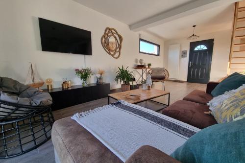 Jolie maison avec terrasse et jardin à Amfreville