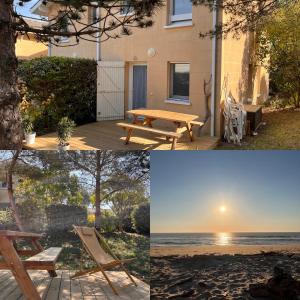 Maison de vacances Jolie maison de vacances -4 personnes 21 Rue Ausone 33123 Le Verdon-sur-Mer Aquitaine