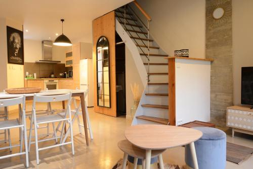 Jolie maison de ville avec extérieur à Dijon