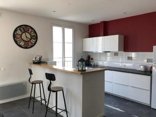 Jolie maison en tuffeau dans le centre de Saumur