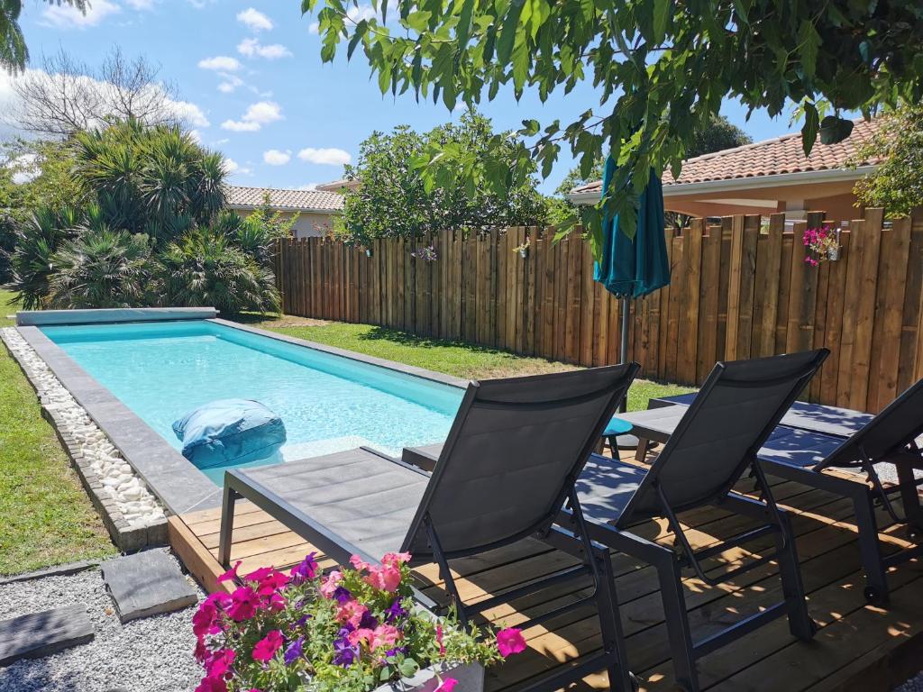 Jolie villa familiale sur le Bassin d'Arcachon avec piscine 41 Rue Jules Barat, 33470 Gujan-Mestras