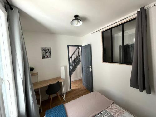 K1 - Maison LOFT VERANDA - 15 min PARIS PARC EXPOS / 5 chambres - 7 lits