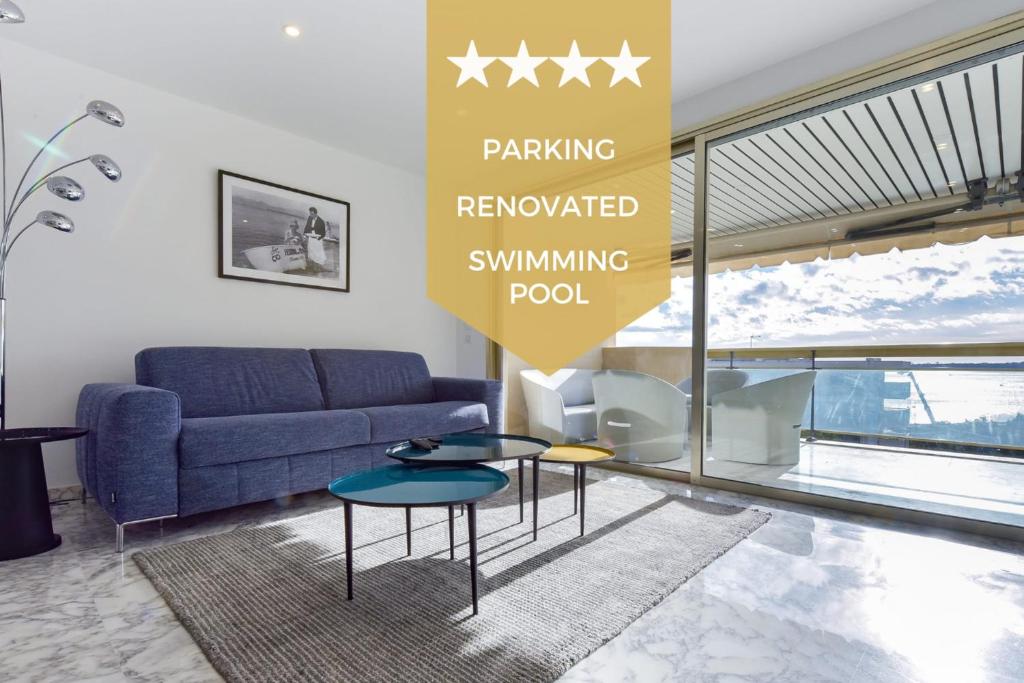 KIKILOUE RARE Entirely renovated in luxury residential property ! 17-19 rue James Grant-Milne, 06400 Cannes