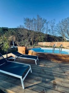 L Atelier gîte avec piscine Le Jas des Oliviers