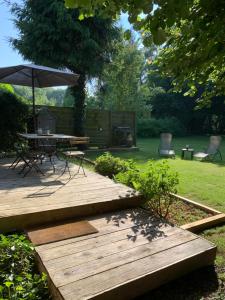 Maison de vacances L'ATELIER jardin  231 Chemin du Parc 14600 Fourneville Normandie