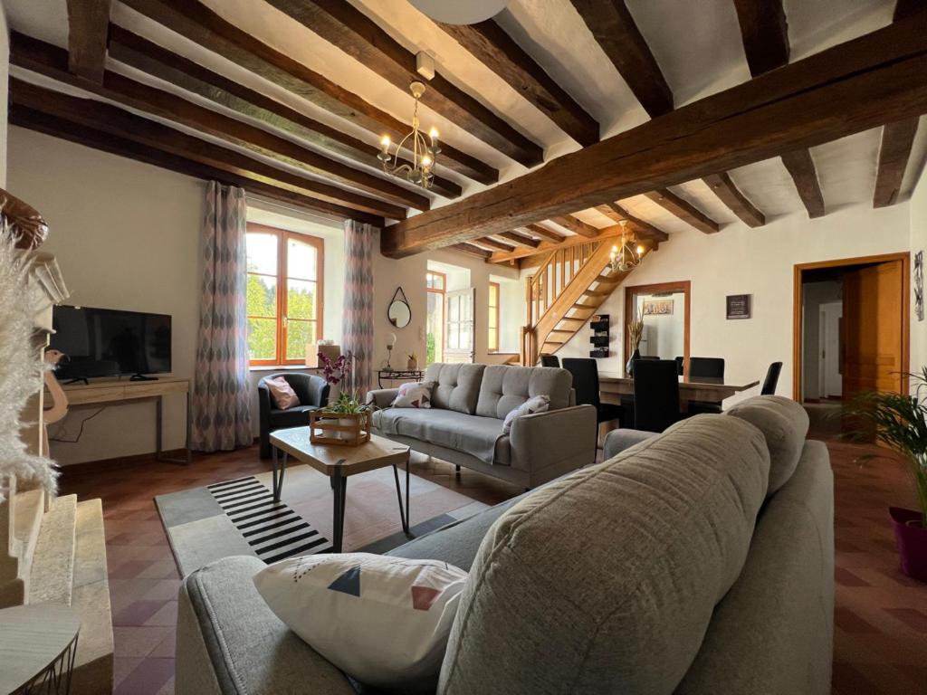 Maison de vacances La Bergerie - Forêt - 10 Personnes Chaumaison 72250 Guémardières