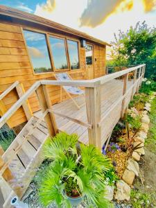La cabane chambre balnéo vue mer