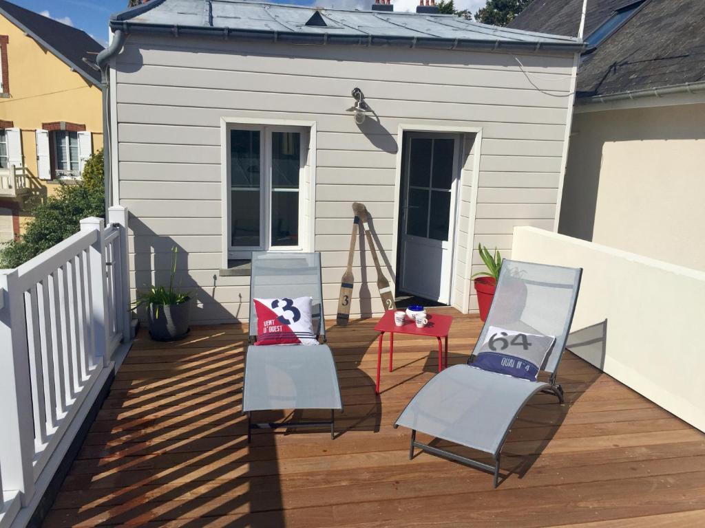 Maison de vacances La Cabine De La Baie 20 Rue de la Chapelle Sainte-Anne 50380 Saint-Pair-sur-Mer