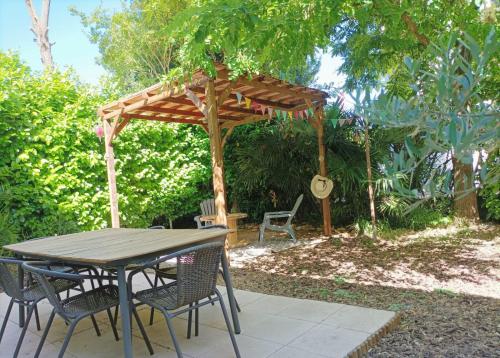 La douce-Maison-Cour et jardin-Wifi-Proche centre