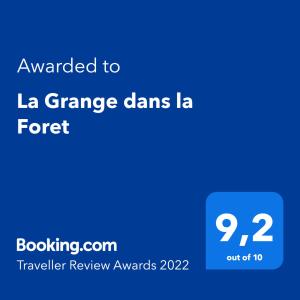 La Grange dans la Foret