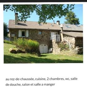 Maison de vacances la Grangette Les Brus 07320 Mars Auvergne