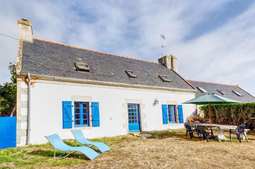 La Maison aux Volets Bleus de Prat An Ilis à 900m de la plage du Guilvinec