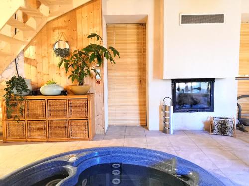 La Maison du Bonheur maison de campagne 17 personnes avec jacuzzi