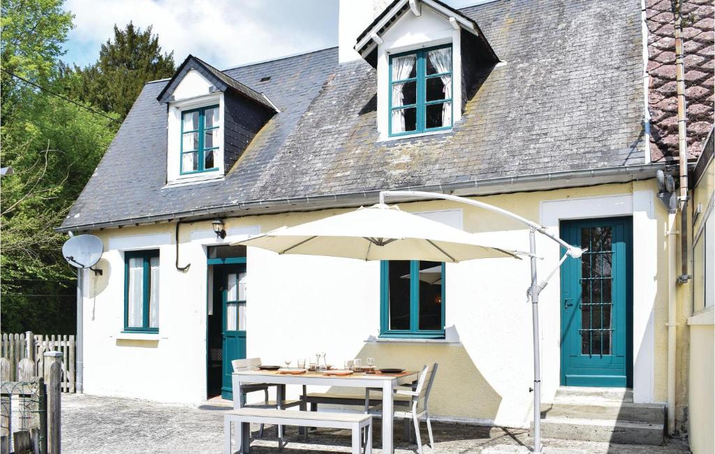 La petite maison bleue accessible mobilité réduite 56300 Le Sourn