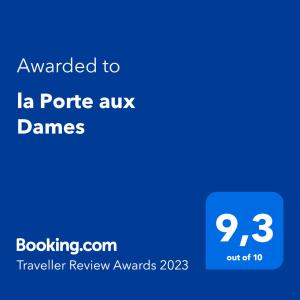 la Porte aux Dames