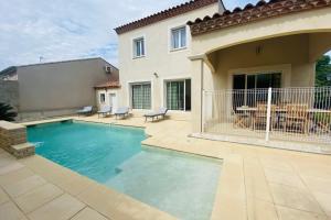 Maison de vacances La Provencale - Confort et bien être avec Piscine et balneo 150 rue Clairette 30640 Beauvoisin Languedoc-Roussillon