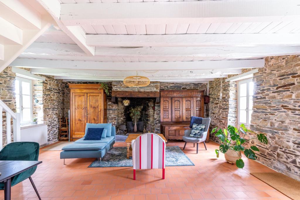 Maison de vacances La Villauvert Ville És Menais 56200 Saint-Martin-sur-Oust
