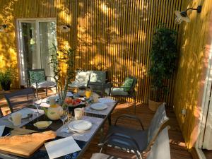 Le bon cottage Bungalow cocooning Wooden deck