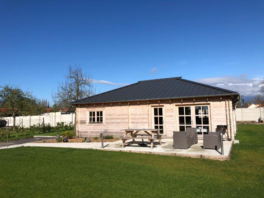 Maison de vacances Le Chalet Caux-Marin 39 bis Rue de la Vierge 76630 Tourville-la-Chapelle