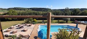 Maison de vacances Le gîte Bellevue à MONTJOI 82400 Tarn & Garonne 575 route de truffes 82400 Monjoi Midi-Pyrénées