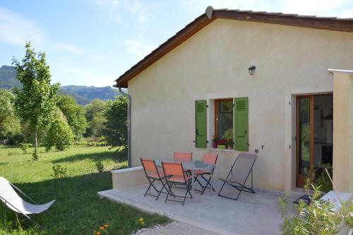 Le gîte de Valérie côté jardin