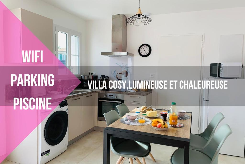 Maison de vacances LE MOUSSE Maison avec piscine/parking/wifi/plages 5kms 1 Rue des Combes 17570 Les Mathes