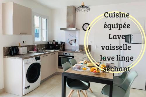 LE MOUSSE Maison avec piscine/parking/wifi/plages 5kms