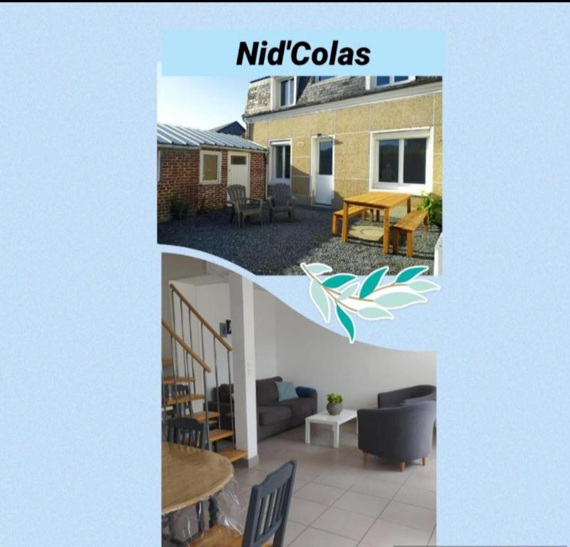 Maison de vacances Le Nid Colas cour au sud vélos a dispo 43   Ter Rue Saint-Nicolas 76400 Fécamp