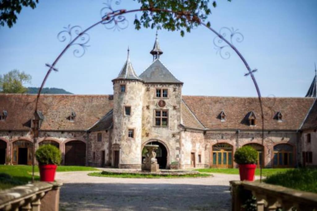 Le patio du Château de Thanvillé 7 Rue Principale, 67220 Thanvillé