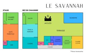 ''Le Savannah'' - Jacuzzi - A 3min du Zoo de Beauval
