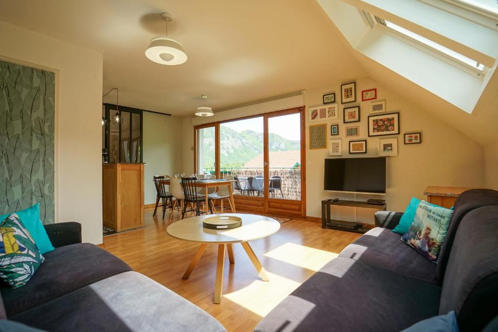 Maison de vacances Les Aravis - Appartement pour 6 personnes à 5min du Lac 1 chemin des coves 74210 Giez