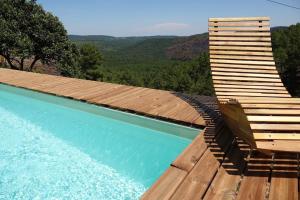 Maison de vacances Les Combres, gîte nature avec piscine Route des Combes 07140 Malbosc Languedoc-Roussillon