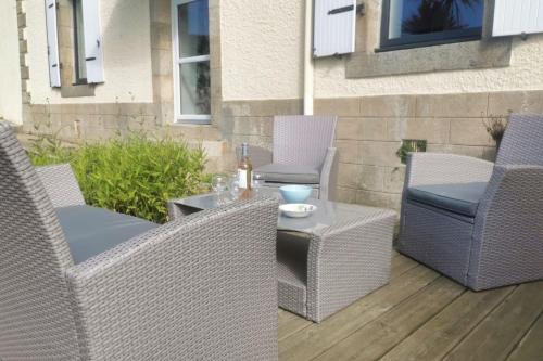 Les Hortensias - House with sea view Dourduff en mer