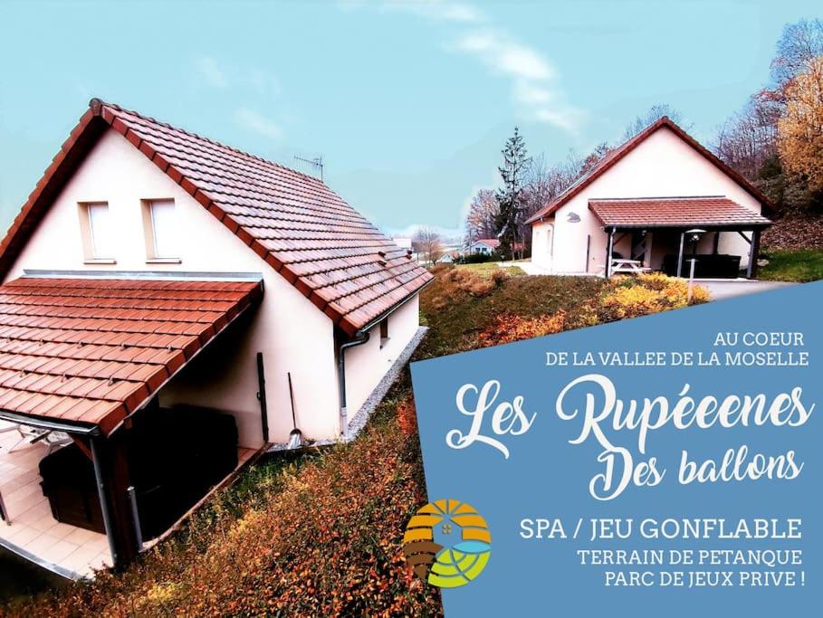 Maison de vacances Les Rupéennes des Ballons, Maison Cerf, SPA Petanque ground, private playground, in the heart of the Vosges mountains! 1 Route des Ballons 88360 Rupt-sur-Moselle