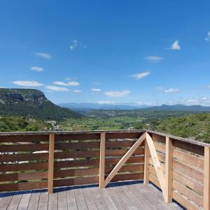 Lodge avec vue imprenable !